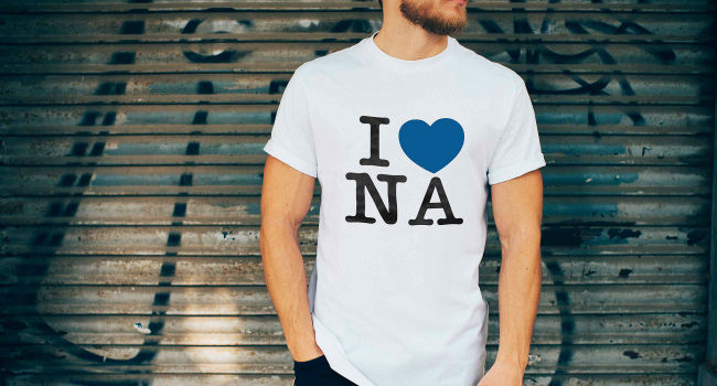 I love New Amsterdam Branded T-shirt